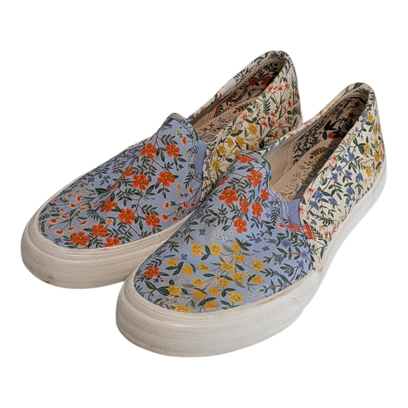 Keds x Rifle Paper Co. Double Decker Wildwood Rifle Paper Co x Keds Woman's 8 - Picture 2 of 14